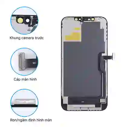 Thay màn hình iPhone 12 Pro Max chính hãng GENA loại A+ 3
